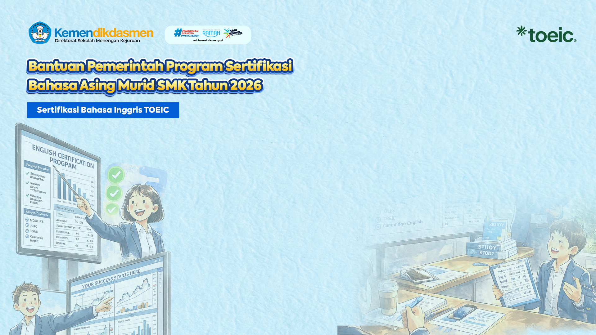 Portal Registrasi TOEIC 2025